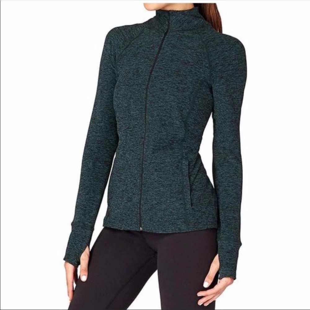 Beyond Yoga Spacedye Pleated Back Jacket